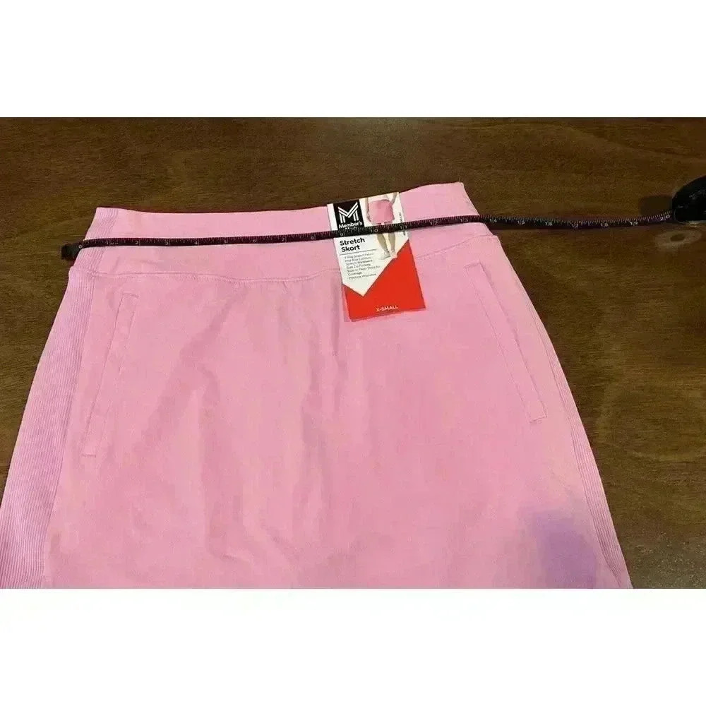 Member's‎ Mark Built-In Short Stretch Woven Active Skort Powder Pink (0160) - Picture 9 of 13
